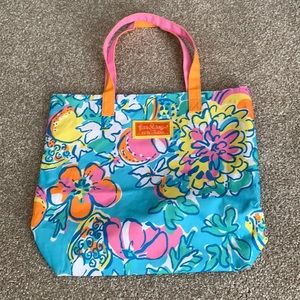 Lilly Pulitzer for Estée Lauder tote bag